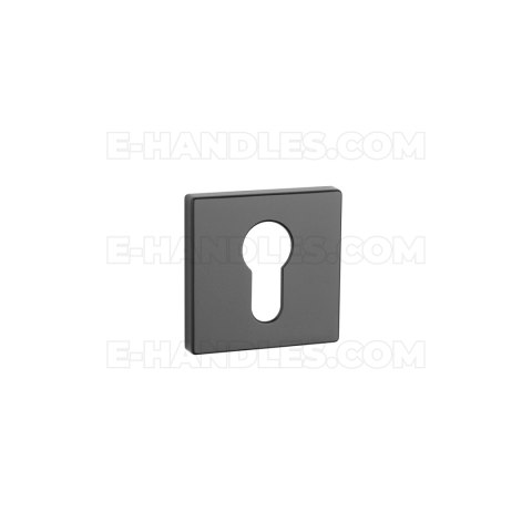 Rozeta Q slim 7 mm BK - czarny matowy PZ Rozeta Q slim 7 mm BK - czarny matowy PZ