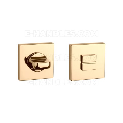 Rozeta Q slim 7 mm LG PVD - złoty polerowany PVD WC 4x4 Rozeta Q slim 7 mm LG PVD - złoty polerowany PVD WC 4x4