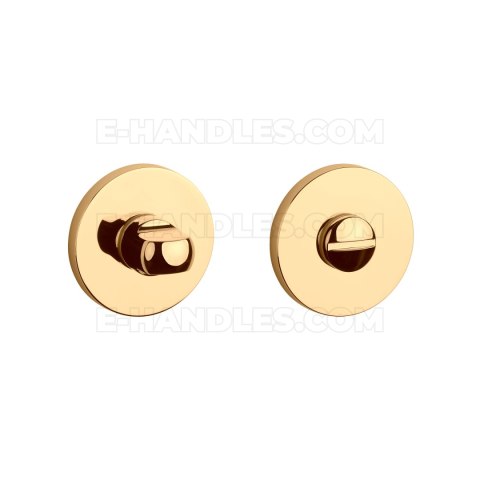 Rozeta R slim 7 mm GOLD PVD - złoty polerowany PVD WC 4x4 Rozeta R slim 7 mm GOLD PVD - złoty polerowany PVD WC 4x4