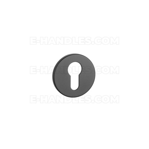 Rozeta R super slim 5 mm BK - czarny matowy PZ Rozeta R super slim 5 mm BK - czarny matowy PZ