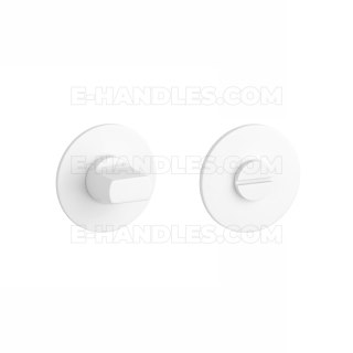 Rozeta OVAL 1712 ultra slim 3 mm WH - biały matowy WC 4x4