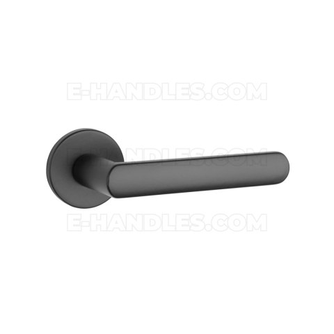 Klamka FRAGOLA Rozeta R slim 7 mm BLACK - czarny matowy Klamka FRAGOLA Rozeta R slim 7 mm BLACK - czarny matowy