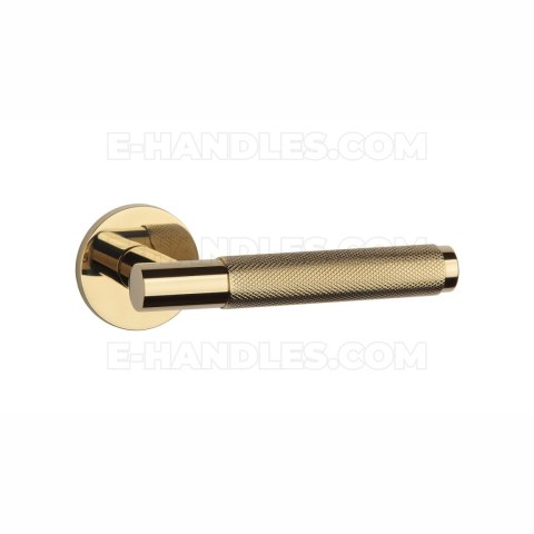 Klamka MOLINIA Rozeta R slim 7 mm GOLD PVD - złoty polerowany PVD Klamka MOLINIA Rozeta R slim 7 mm GOLD PVD - złoty polerowany PVD