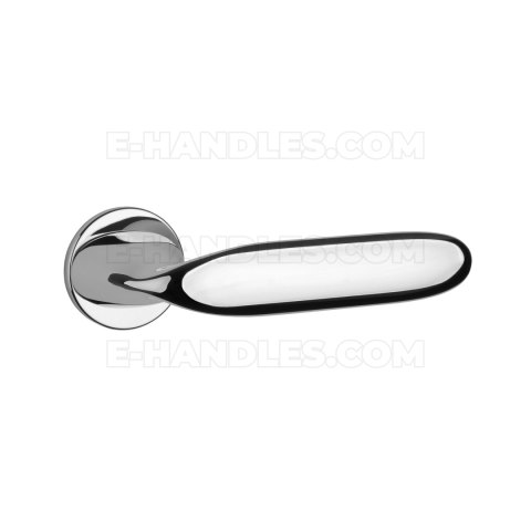 Klamka PEONIA Rozeta R slim 7 mm LC - chrom polerowany Klamka PEONIA Rozeta R slim 7 mm LC - chrom polerowany