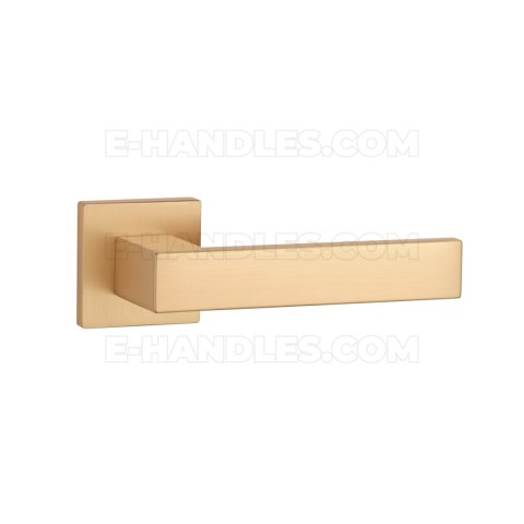 Klamka PINA Rozeta Q slim 7 mm KG - złoty matowy Klamka PINA Rozeta Q slim 7 mm KG - złoty matowy