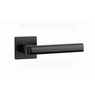 Klamka SALICE Rozeta Q super slim 5 mm BK - czarny matowy