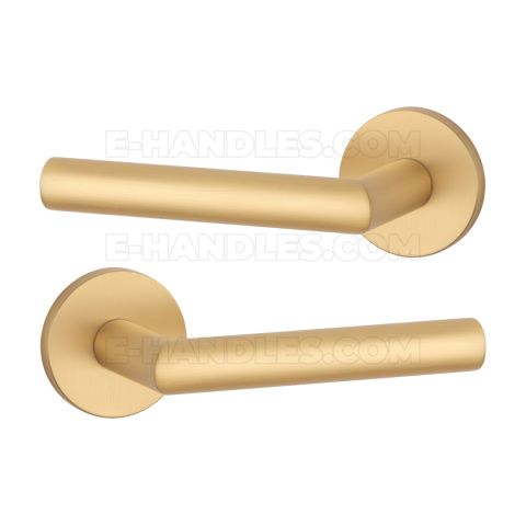 Klamka ARABIS Rozeta R slim 7 mm GOLD SATIN - złoty matowy Klamka ARABIS Rozeta R slim 7 mm GOLD SATIN - złoty matowy