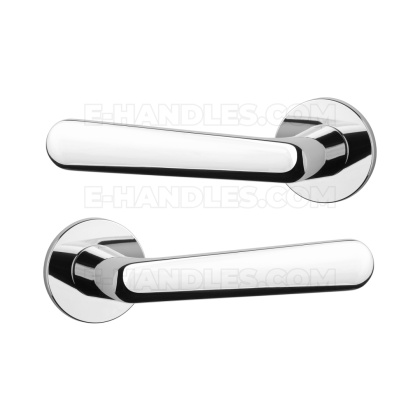 Klamka ARIA Rozeta R super slim 5 mm LC - chrom polerowany