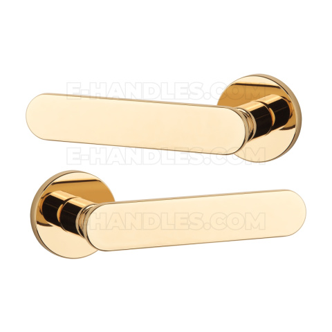 Klamka DEGLASIA Rozeta R slim 7 mm LG - złoty polerowany Klamka DEGLASIA Rozeta R slim 7 mm LG - złoty polerowany