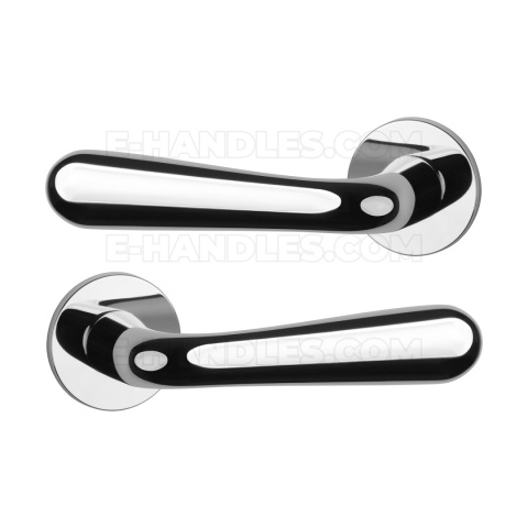 Klamka GARDENIA Rozeta R super slim 5 mm LC - chrom polerowany