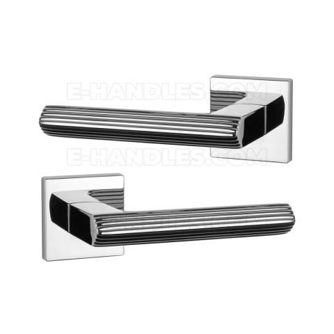Klamka LARICE Rozeta Q super slim 5 mm LC - chrom polerowany Klamka LARICE Rozeta Q super slim 5 mm LC - chrom polerowany