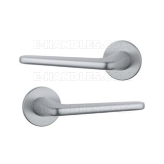 Klamka LIRA Rozeta R super slim 5 mm SC - chrom satynowy