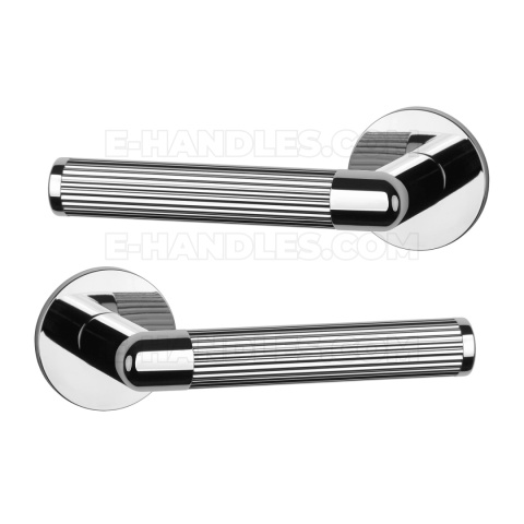 Klamka LOBELIA Rozeta R super slim 5 mm LC - chrom polerowany Klamka LOBELIA Rozeta R super slim 5 mm LC - chrom polerowany