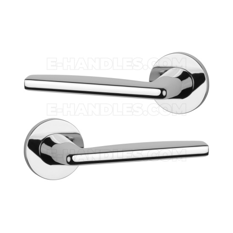 Klamka LUNA Rozeta R slim 7 mm CP - chrom polerowany Klamka LUNA Rozeta R slim 7 mm CP - chrom polerowany