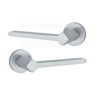 Klamka NINFEA Rozeta R slim 7 mm SC - chrom satynowy