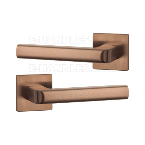 Klamka SALICE Rozeta Q super slim 5 mm PN PVD - miedziany PVD Klamka SALICE Rozeta Q super slim 5 mm PN PVD - miedziany PVD