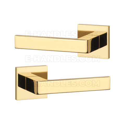 Klamka SULLA Rozeta Q slim 7 mm GOLD PVD - złoty polerowany PVD Klamka SULLA Rozeta Q slim 7 mm GOLD PVD - złoty polerowany PVD