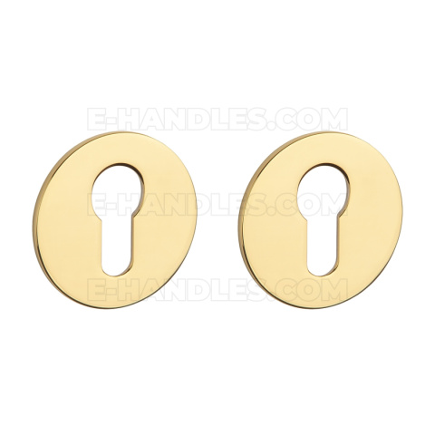 Rozeta OVAL 1711 ultra slim 3 mm PVD GOLD - złoty polerowany PVD PZ Rozeta OVAL 1711 ultra slim 3 mm PVD GOLD - złoty polerowany PVD PZ