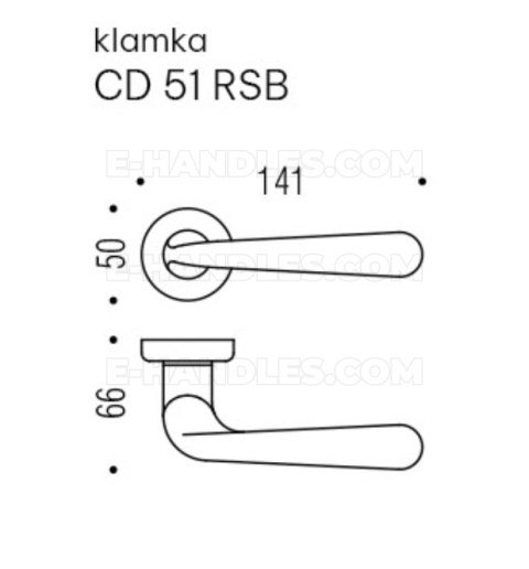 Klamka Colombo Design ROBODUE OL - złoty Klamka Colombo Design ROBODUE OL - złoty