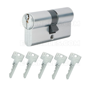 ABUS S60R, 100 (45x55) klucz-klucz, wkładka drzwiowa