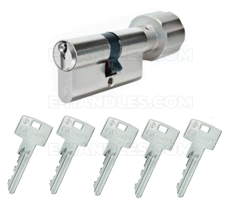 ABUS S60, 95 (65x30G), gałka-klucz, wkładka drzwiowa