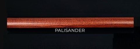 Pochwyt Stal 316 P45D, Ø30, 1200mm długość - dwustronny szlifowany, palisander Pochwyt Stal 316 P45D, Ø30, 1200mm długość - dwustronny szlifowany, palisander