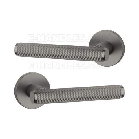 Klamka KERRIA Rozeta R slim 7 mm GYM - grafit Klamka KERRIA Rozeta R slim 7 mm GYM - grafit