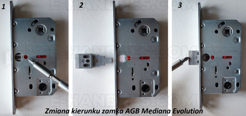 Zamek AGB Mediana EVOLUTION do WC 96/35 nikiel połysk F18 B011023506 Zamek AGB Mediana EVOLUTION do WC 96/35 nikiel połysk F18 B011023506
