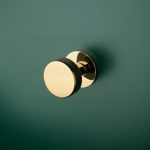 Gałka ruchoma jednostronna RUTA R slim 7 mm GOLD PVD - złoty polerowany PVD Lewa Gałka ruchoma jednostronna RUTA R slim 7 mm GOLD PVD - złoty polerowany PVD Lewa