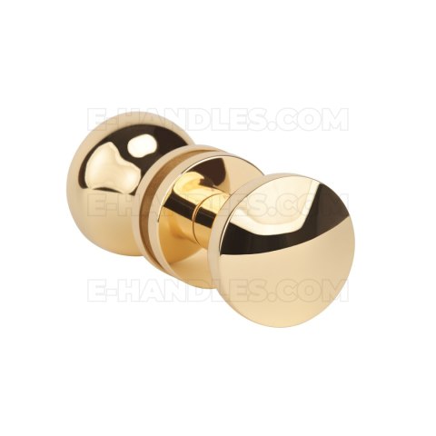 Gałka ruchomo / ruchoma, dwustronna ORTICA R slim 7 mm LG - złoty polerowany Gałka ruchomo / ruchoma, dwustronna ORTICA R slim 7 mm LG - złoty polerowany