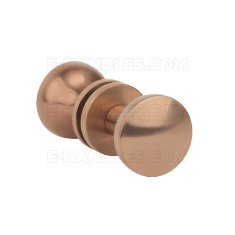 Gałka stało/ruchoma, dwustronna ORTICA R slim 7 mm PN PVD - miedziany PVD Gałka stało/ruchoma, dwustronna ORTICA R slim 7 mm PN PVD - miedziany PVD