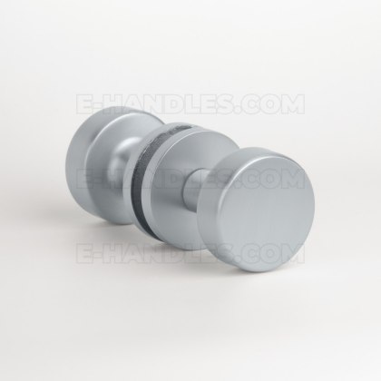 Gałka stało/ruchoma, dwustronna RUTA R slim 7 mm MSC - chrom satynowy