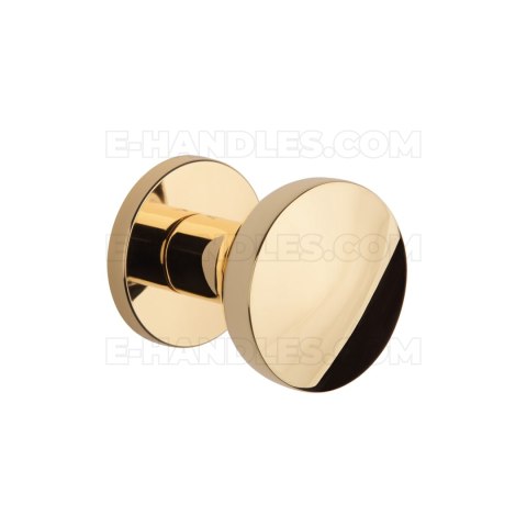 Gałka ruchoma jednostronna ORTICA R slim 7 mm LG - złoty polerowany Lewa Gałka ruchoma jednostronna ORTICA R slim 7 mm LG - złoty polerowany Lewa