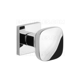 Gałka ruchoma jednostronna QUERCA Q slim 7 mm LC - chrom polerowany Lewa