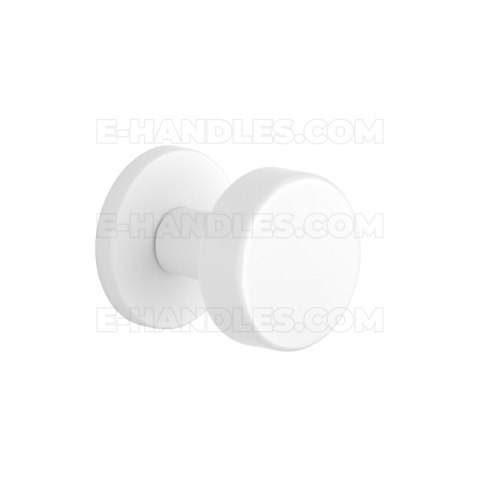 Gałka stała jednostronna RUTA R slim 7 mm WHITE - biały matowy Gałka stała jednostronna RUTA R slim 7 mm WHITE - biały matowy
