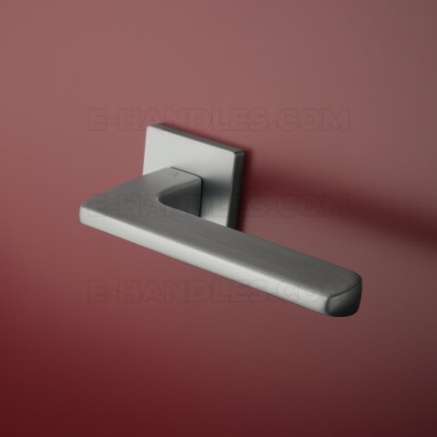 Klamka YUKA Rozeta Q slim 7 mm SC - chrom satynowy