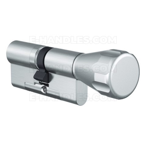 Wkładka EVVA EPS, 135 (66x71G) klucz-gałka, z gałką KKN, nikiel Wkładka EVVA EPS, 135 (66x71G) klucz-gałka, z gałką KKN, nikiel