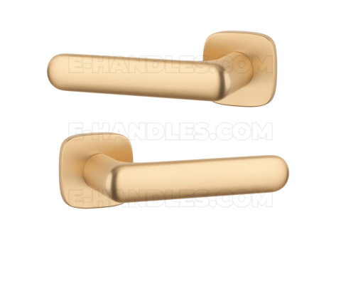 Klamka OLEA Rozeta QR Slim 7mm KG - złoty matowy Klamka OLEA Rozeta QR Slim 7mm KG - złoty matowy