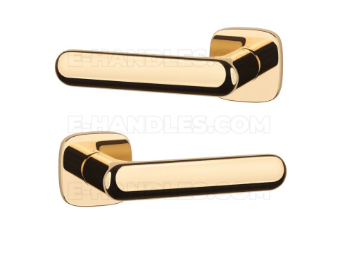 Klamka OLEA Rozeta QR Slim 7mm LG - złoty polerowany Klamka OLEA Rozeta QR Slim 7mm LG - złoty polerowany