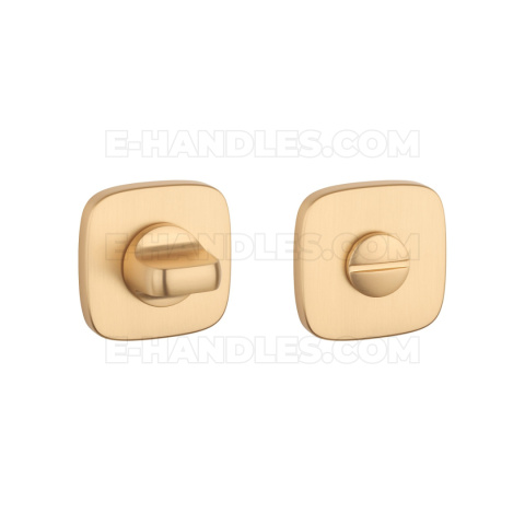 Rozeta QR slim 7 mm KG - złoty matowy WC 4x4 Rozeta QR slim 7 mm KG - złoty matowy WC 4x4