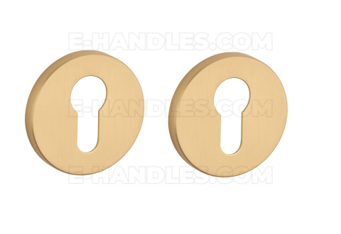 Rozeta R slim 7 mm GOLD SATIN - złoty matowy PZ Rozeta R slim 7 mm GOLD SATIN - złoty matowy PZ