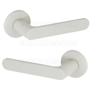 Klamka Creo Fit rozeta okrągła R68F ivory