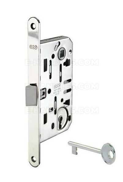 Zamek AGB Mediana EVOLUTION na klucz 90/50 niklowany F18 B011015006 Zamek AGB Mediana EVOLUTION na klucz 90/50 niklowany F18 B011015006
