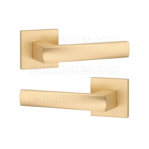 Klamka LIMA Rozeta Q slim 7 mm GOLD SATIN - złoty matowy Klamka LIMA Rozeta Q slim 7 mm GOLD SATIN - złoty matowy