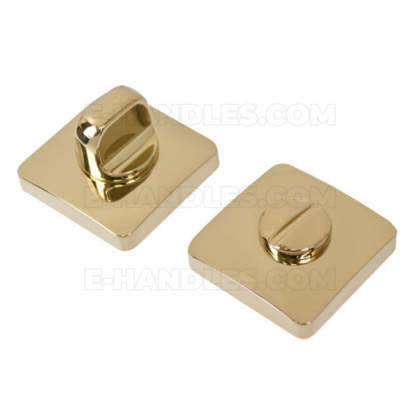 Blokada WC PT19 Colombo Design OL - złoty, trzpień 6x6mm