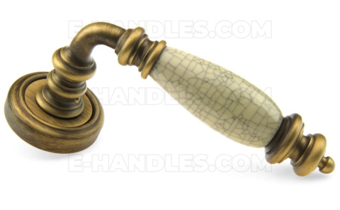 Klamka Siena Ceramic A476 B03 brąz szczotkowany