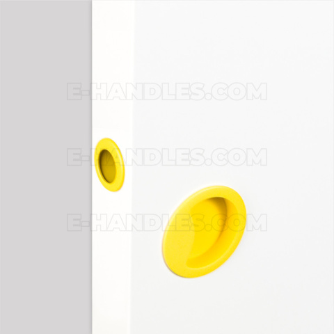 Uchwyt drzwiowy Colombo Design ONE CC211 MOOD Collection, C09 żółty / RAL 1018