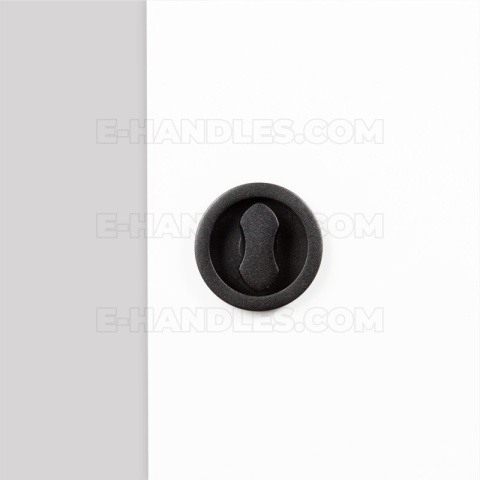 Uchwyt z blokadą WC, Colombo Design ONE CC211 BZG MOOD Collection, C03 czarny / RAL 9005