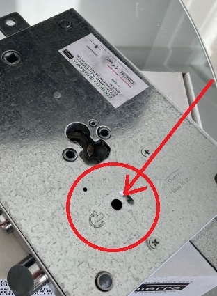DIERRE ATRA 427 soft-lock zamek do drzwi ASSO 5, AT4, AT4 DB, ASSO 5 Eco