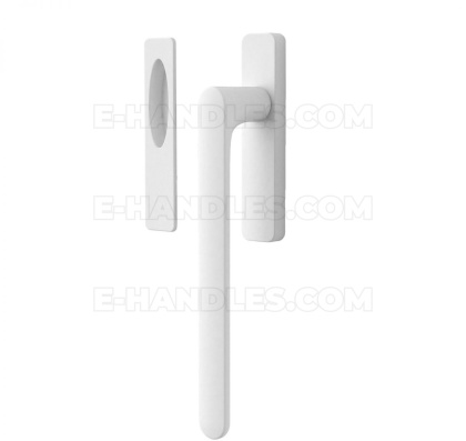 Klamka do okna HS Colombo Design ONE/ONEQ MOOD Collection, C01 biały / RAL 9016